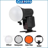 TRIOPO MagDome Color Filter Reflector Honeycomb Diffuser Ball Photo Accessories Kits for speedlite a