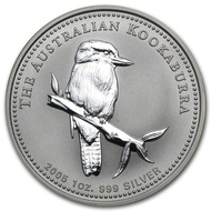 2005 Perth Mint Australia Kookaburra 1 oz .999 Silver Coin BU 1oz