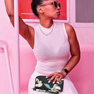 美國 TRAVELON | 雙層拉鍊防盜長夾(花卉) | RFID 防盜 手拿包