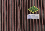 Kain Lurik Dua Jangkar Maroon Bergaris 120 Bahan Tenun Lurik Solo Jogja Klaten Banyumas Uk.175x100m