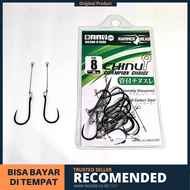Kail Tajam Hammer Head Chinu Ring Neklin Warna Hitam - Mata Kail HammerHead Rangkaian Neklin anti Pu