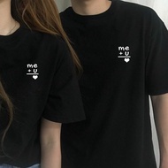 COD - Matching Couple's T-shirt | Love Equation Design | Soft Cotton T-shirts S-5XL