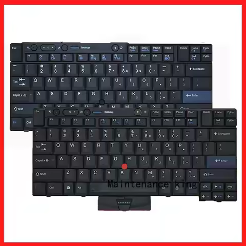 FORNew Laptop Keyboard for Lenovo THINKPAD T410 T410S T410I T510 W510 T520 T420 T420 s W520 X220T X2