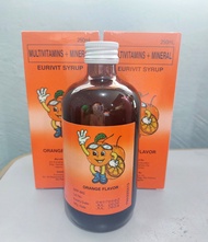 EURIVIT SYRUP 250 ml Multivitamins and Mineral