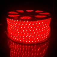 MERAH 5050 220V 100 Meter Red Led Strip Light 5050 100M Red Hose Light/