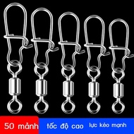 OONE Stainless Steel American Advanced Safety Pin8Connector Ring, Strong Pin, Fishing Hook, Accessor
