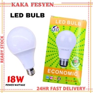 LED 6500K Bulb E27 AC 220V Light Bulb 18W  6500K Daylight MENTOL LAMPU LED BULB DOWNLIGHT