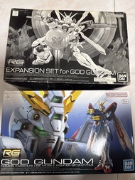 RG 1/144 God Gundam 神高達 + Expansion Set 風雲再起 + 石破天驚拳