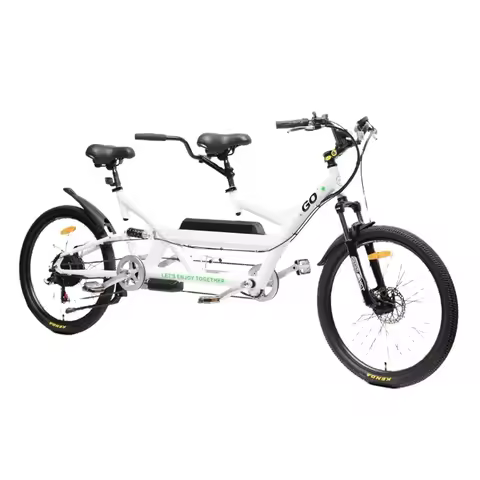 26-Inch Double Saddle Electric Tandem Bike