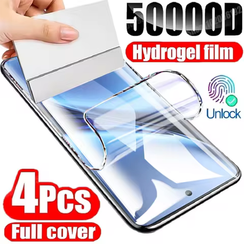 4PCS Hydrogel Film For VIVO X300 X200 X100 Ultra X90 X80 X70 Pro Plus Full Cover Screen Protector Fo