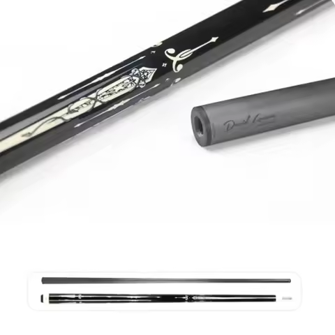 David Loman 58" Pro-taper Carbon Fiber Billiard Pool Cue Stick 3/8 * 8-Radial Pin Joint 11.5mm/12.5m