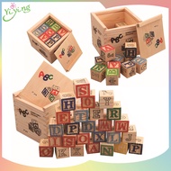 Children's Educational Toys / Educational Wooden ABC Puzzle Blocks / ABC Wood Block / Wooden Block T