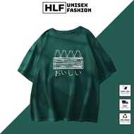 Áo thun tay lỡ form rộng 4 chai sữa OISHII áo phông form rộng size HLFashion