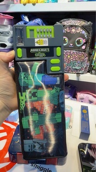 Minecraft 我的世界 文具盒 stationery case 筆盒 計算機 計數機 calculator