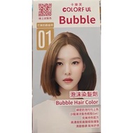 卡樂芙泡  沫染髮劑  01芒果奶酪金棕