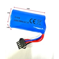 Li-ion 14500 7.4v 2800mAh with sm 4pin Battery Rechargeable for RC Car / Truck
