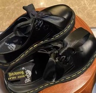 500/一對Dr.martens 馬丁博士1461厚底2孔ROSE絲帶馬丁鞋