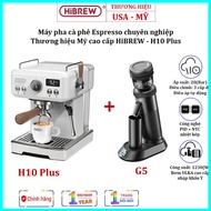 Espresso Coffee Maker H10 PLUS Premium American HiBREW Brand, 1230W, Pressure 20 Bar