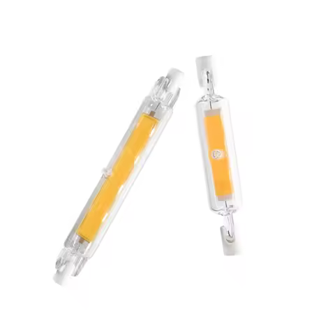 LED R7S Glass Tube COB Bulb 15W 30W 40W R7S Corn Lamp 78MM 118MM J78 J118 Replace Halogen Light 50W 