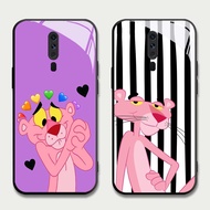 TS-86 Pink Panther HD Glass Casing for OPPO A5 A9 F11 A9X Reno 2F 2Z Pro