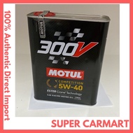 MOTUL 300v COMPETITION 5W40 CAR ENGINE OIL 2L