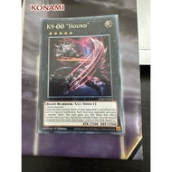 Yugioh Card K9-00 “Hound” (Real Card)