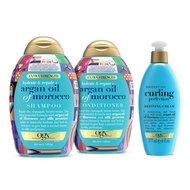 Brand, Extra Strength Hydrate & Repair Shampoo & Conditioner Set, 2 Pack with Argan Oil of Morocco C