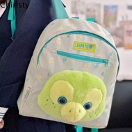 CHIRISTY Knapsack OluMel Turtle Plush Backpack Large Capacity Olu Mel Plush Doll Schoolbag Cute Fluf