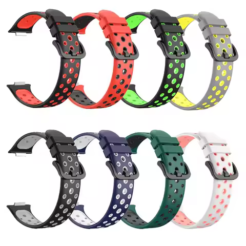 Sport Silicone Band For Huawei Watch FIT 2 Strap Watch Accessories correa Wristband Breathable brace