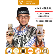 Robbani Obat Kolesterol Asam Urat Hipertensi - Kapsul Herbal Ori - Obat Kolesterol Tinggi paling amp