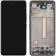 Penggantian Skrin Paparan LCD Pemasangan Digitizer Sentuh dengan Bingkai untuk Samsung Galaxy A53 5G