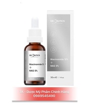 (CHÍNH HÃNG) Serum DrCeutics B3 Niacinamide 12% + 5% NAG Giảm Thâm Sáng Da Kiềm Dầu - 30ml