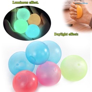 Shenyoushop 4/8/12/24Pcs Luminous Sticky Ball Glow-in-the-dark Wall Ceiling Sticky Ball TPR Anxiety 