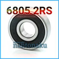 ◺ ❏ ♕ Ball Bearing 6805 2RS DD  Double Rubber Seal