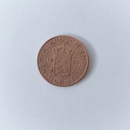 Koin 1/2 cent Nederlandsch Indie 1933 , 1936, Koin lama Belanda