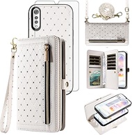 Phone Case for LG Velvet 5G/LGVelvet Verizon G5 UW T-mobile 2020 Zipper Wallet Detachable Cell Cover