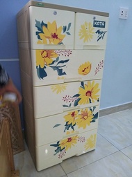 [HCM- Rẻ Nhất ]Tủ nhựa 5 tầng 6 ngăn KATA ( Design by Duy Tân Plastic )