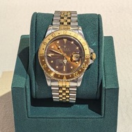 85%NEW二手ROLEX 6740056 16753 40MM GMT MASTER 黃金朱古力啡古董表 #勞力士沙士圈 #香榭站正品