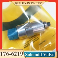 176-6219 12V Solenoid Valve 1766219 for Caterpillar Backhoe Loader 414E 416 416D 416E 416F 416F2 420