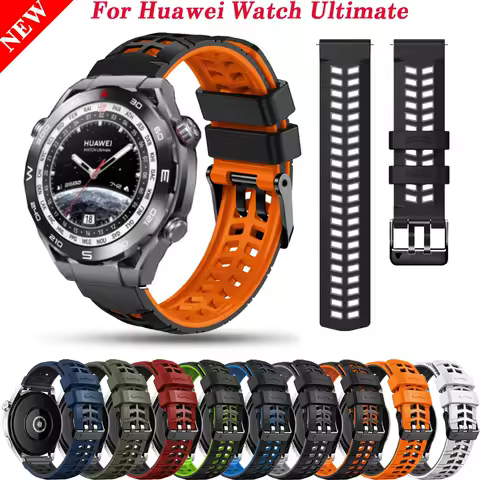 22mm Silicone Watchband Strap For Huawei Watch 4 4 Pro Smartwatch Wristband Huawei Watch Ultimate GT