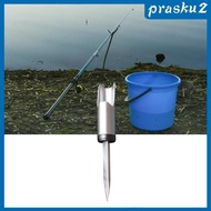 [Prasku2] Fishing Rod Holder Sturdy Ground Support Rod Rack for Travel Outside River