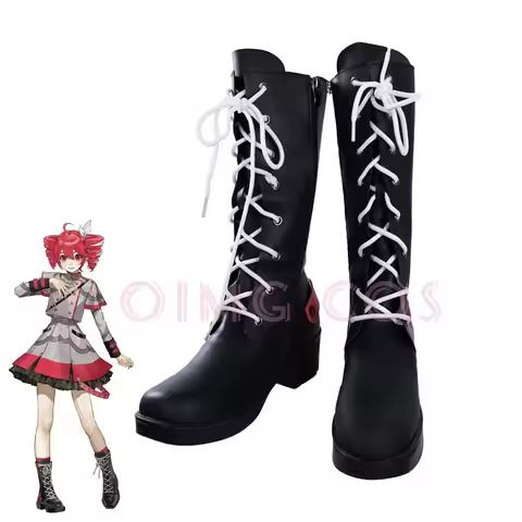Kasane Teto Cosplay Shoes Anime Chinese Style Halloween for men Game