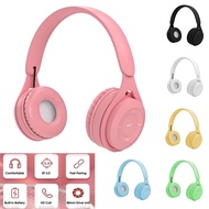 Macaron Color Y-08 Wireless Bluetooth HiFi Stereo Over Ear Headphone Headset With Microphone