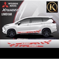 [Ready Stock]K417# XPANDER Racing Flag Vinyl Lining Stickers