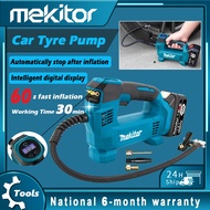 Mekitor 21V Cordless Pump Tyre Bateri Air Pump Inflator Electric Car Tyre Pump Heavy Duty High Press