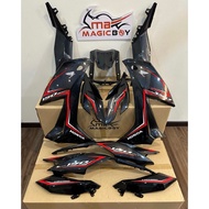 COVERSET RSX WINNER-X (2) RED | CRYSTAL GREY