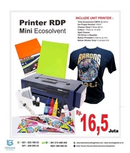 Printer Ecosolvent Mini A3 Plus Apparel Digital Sablon N Sticker
