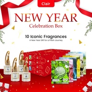 Clair New year Gift Box / 10-in-1 Festive Fragrance Gift Box