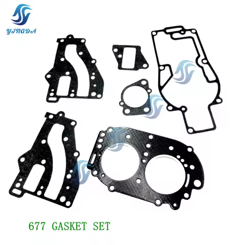 677-GASKET SET For Yamaha Head Cover Outboard Motor 2-Stroke 8HP ,677-11181-A1,677-41112-A2,677-1419