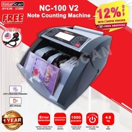 ValueScan NC-100 V2 SDC Money Bank Note Counting Machine Money  Bill Counter Machine NOTES COUNTER M